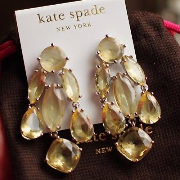 kate spade Jewelry - NEW Kate Spade ♠️ Chandelier Earrings W. Dustbag